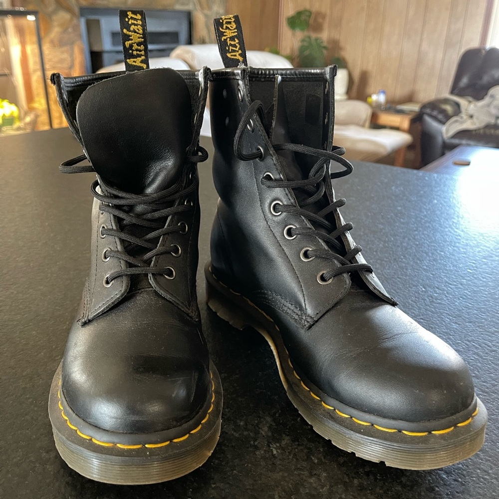Dr. Martens Black Lace Up Boots